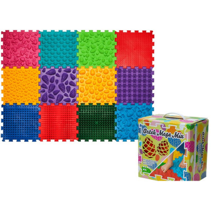 Коврик массажный "Мега Микс" 12 элементов Ortek Olvi 11024