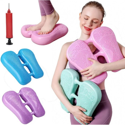 Надувний степер для ніг Кроковий тренажер для спалювання калорій 2 в 1 Olvi 11027