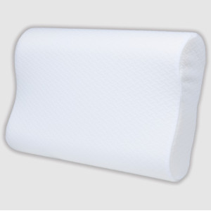 Ортопедическая подушка для взрослых с эффектом памяти с валиками мягкая 58х40см XL Хмаринка Olvi J2526 03478