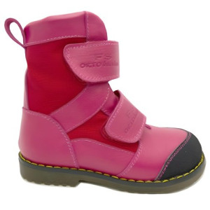 Черевики дитячі ортопедичні зимові на хутрі OrtoBaby W377 Pink