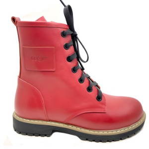 Черевики дитячі ортопедичні зимові на хутрі OrtoBaby W5412 Red