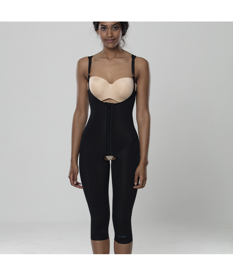 Компрессионное белье после абдоминопластики LC-1586 черное