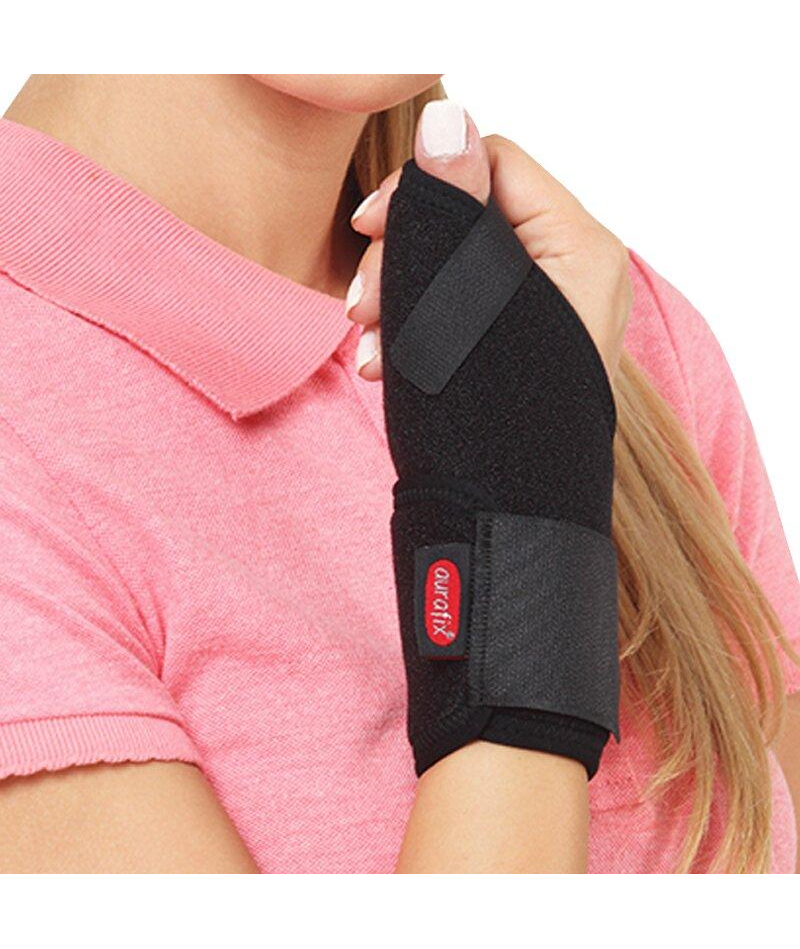 Неопреновая повязка Де Кервина Aurafix 605 для запястья | Аурафикс