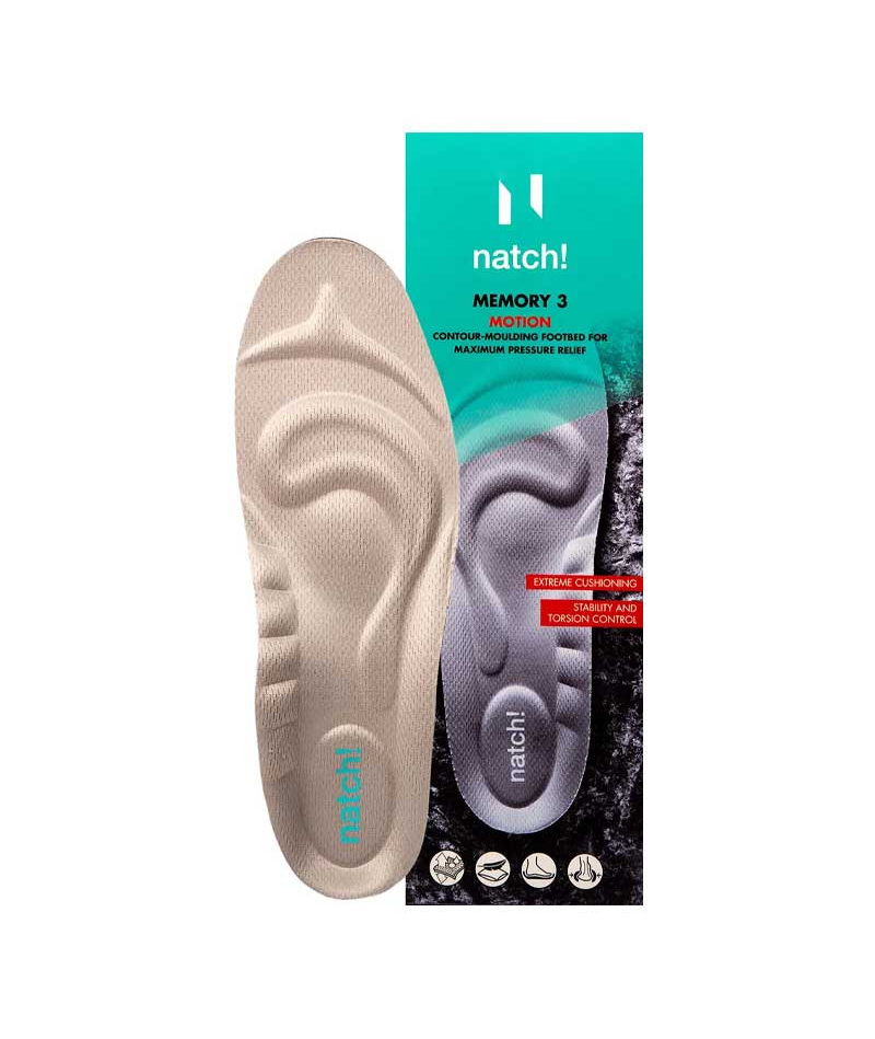 Стельки Анатомические BERGAL Natch Memory 3, арт. 9042