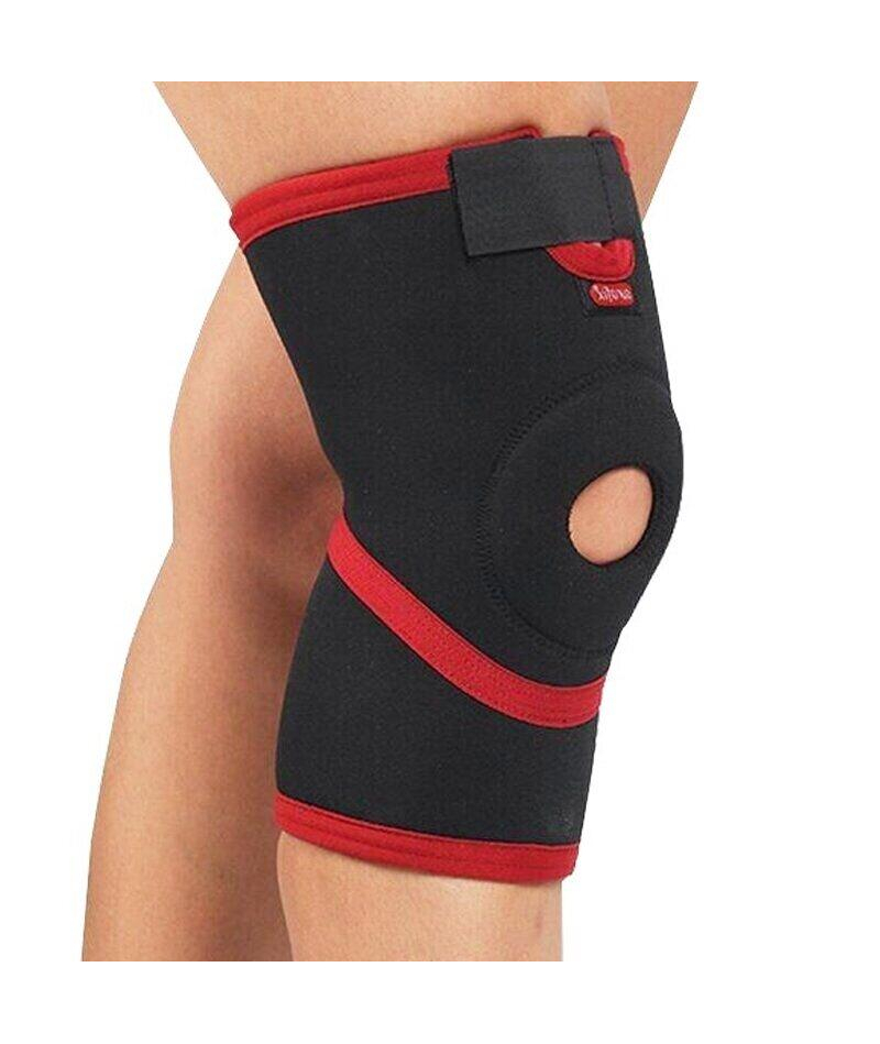 Наколінник Aurafix (Аурафікс) 101 з відкритою чашечкою і силіконовим кільцем