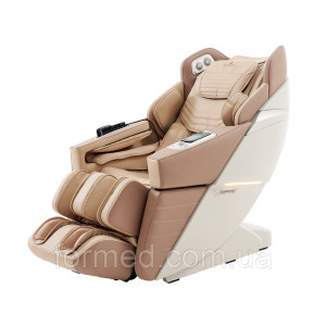 Масажне крісло Casada AlphaSonic III White Khaki