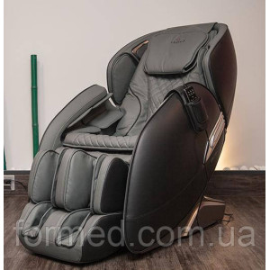 Масажне крісло Casada AlphaSonic II + Braintronics (сіро-чорне)