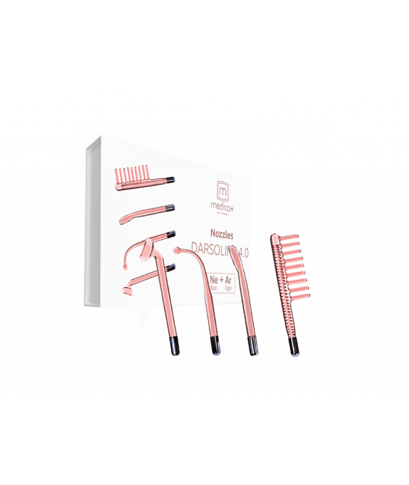Комплект насадок к дарсонвалю Darsoline MEDICA+ LUX (4 шт)