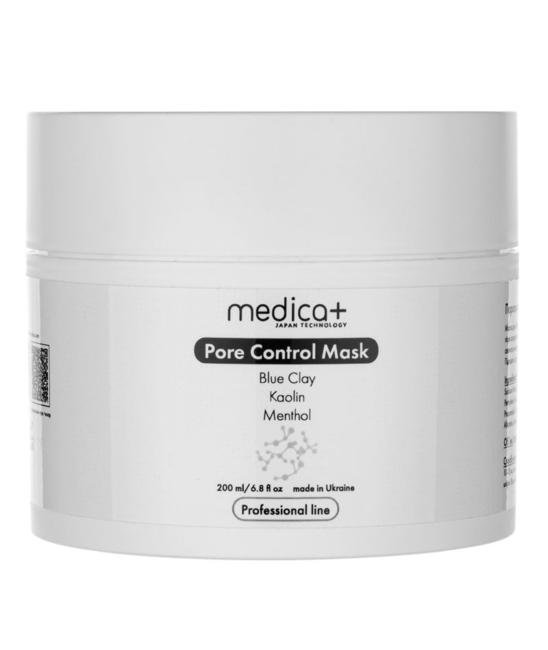 Порозвужувальна маска для обличчя MEDICA+ Pore Control Mask (200 мл)