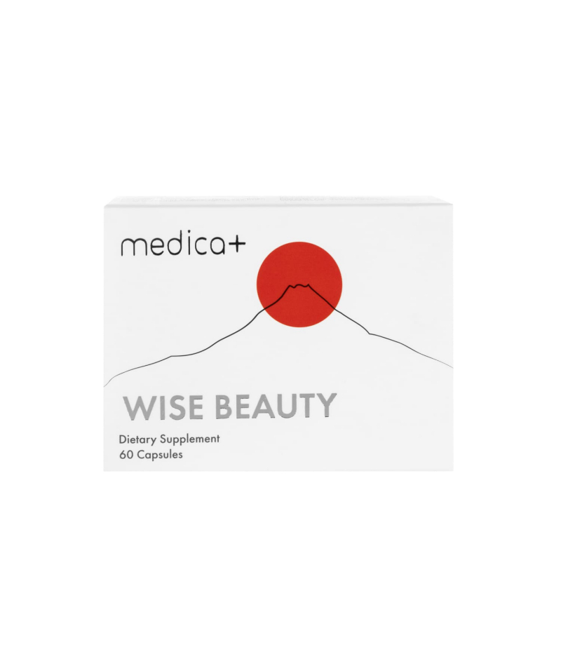 Диетическая добавка MEDICA+ Wise Beauty для волос, кожи, ногтей (60 капс)