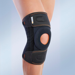 Разъемный наколенник Orliman 7119 с боковыми стабилизаторами