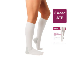 Гольфи Vitamed 6211 середньої компресії, з нижнім оглядовим отвором, антиемболічні