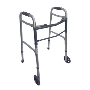 Ходунки складные с двумя фиксаторами взрослые Doctor Life 10184SL/W