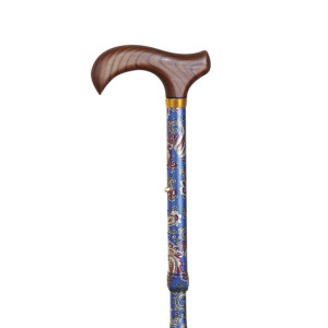 Складана тростина Garcia 311, блакитний "пейслі"