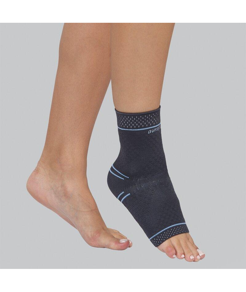 Гомілковостопний бандаж Aurafix 407 компресійний, для зменшення набряків - 2