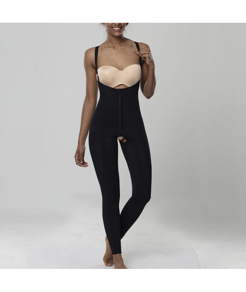 Компресійні лосини після ліпосакції Aurafix LC-1560 високі чорні - 3