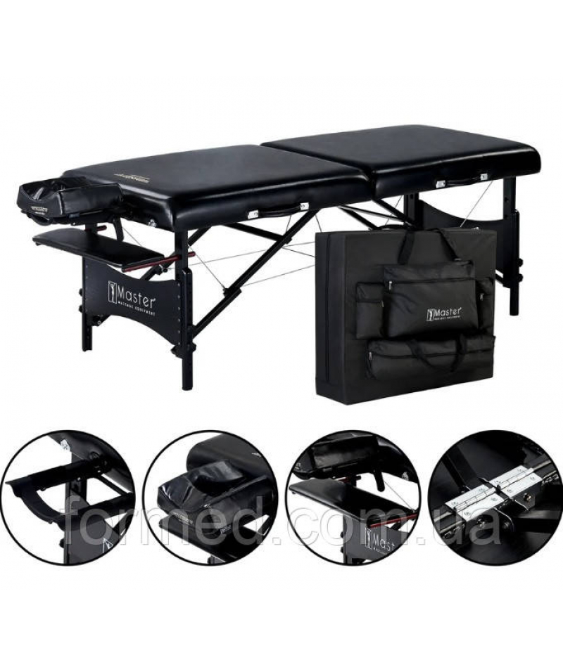 Масажний стіл Master Massage GALAXY Black (США) - 2
