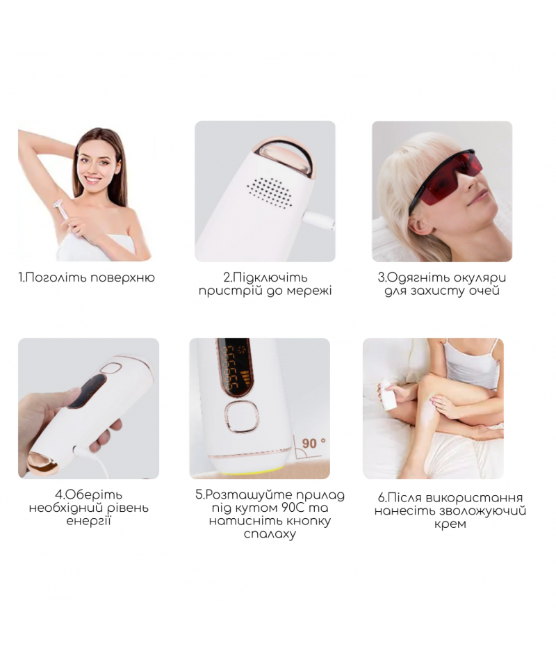 Фотоепілятор Medica+ Haircleaner 5.0 IPL - 9