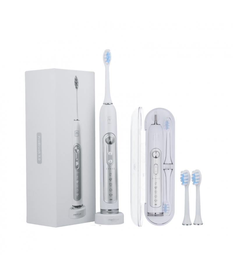Набір ультразвукових зубних щіток MEDICA+ PROBRUSH 9.0 white + fuchsia - 2