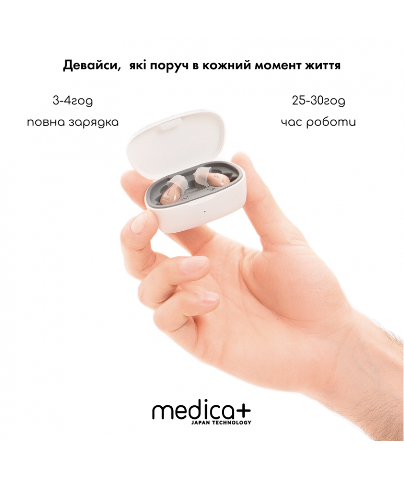 Універсальний слуховий апарат MEDICA+ Sound Control 16 - 6