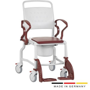 Санитарно-гигиенический стул для туалета на колесах REBOTEC BONN 343.44.00