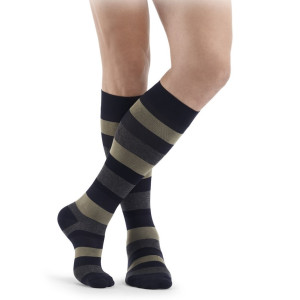 Гольфы компрессионные мужские MICROFIBER SHADES от SIGVARIS, закрытый носок, профилактические