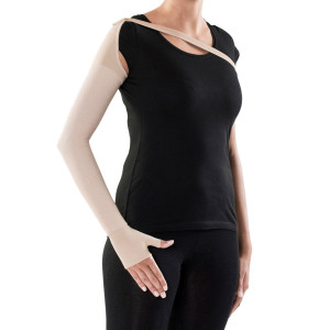 Рукав компрессионный SIGVARIS Specialities TRADITIONAL (ТРАДИЦИИ) с фиксирующей лентой и полуперчаткой