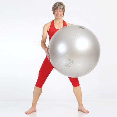 М’яч гімнастичний TOGU Powerball ABS 75 см срібний 406751