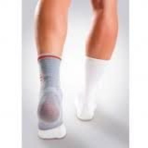 Спортивный мягкий бандаж голеностопного сустава с подушечками из техногеля Orliman Sport