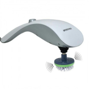 Ручний масажер Zenet ZET-718 універсальний вібромасажер для тіла з 10 насадками